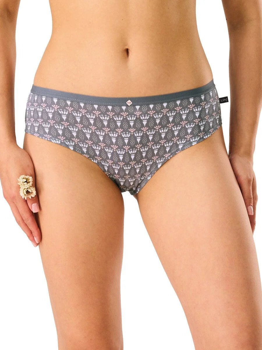 Slip donna mini in cotone fantasia - pack da 2 pezzi - lpn
