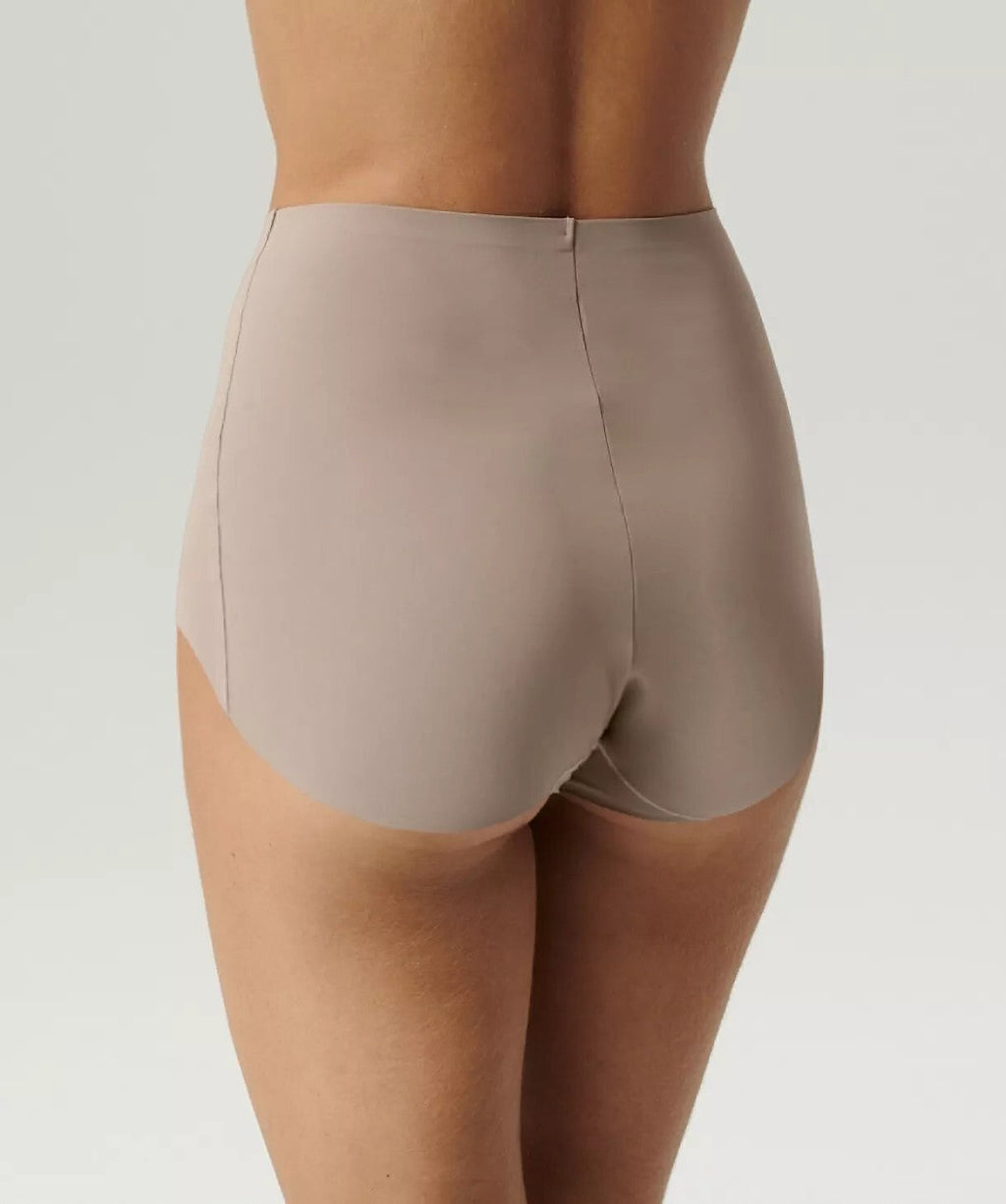 Slip donna modello maxi in microfibra - laser cut ls-003