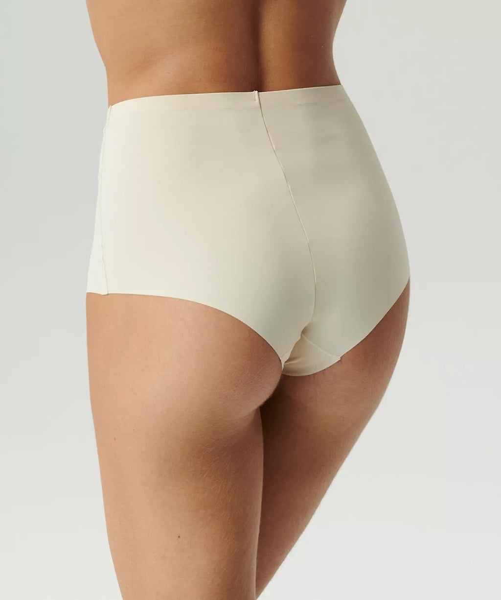 Slip donna modello maxi in microfibra - laser cut ls-003