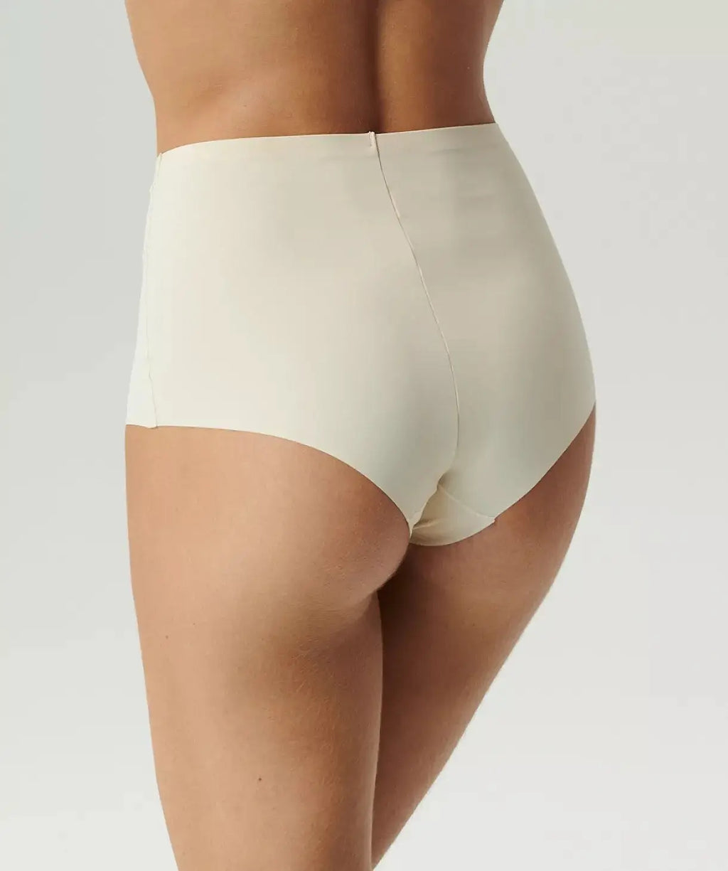 Slip donna modello maxi in microfibra - laser cut ls-003