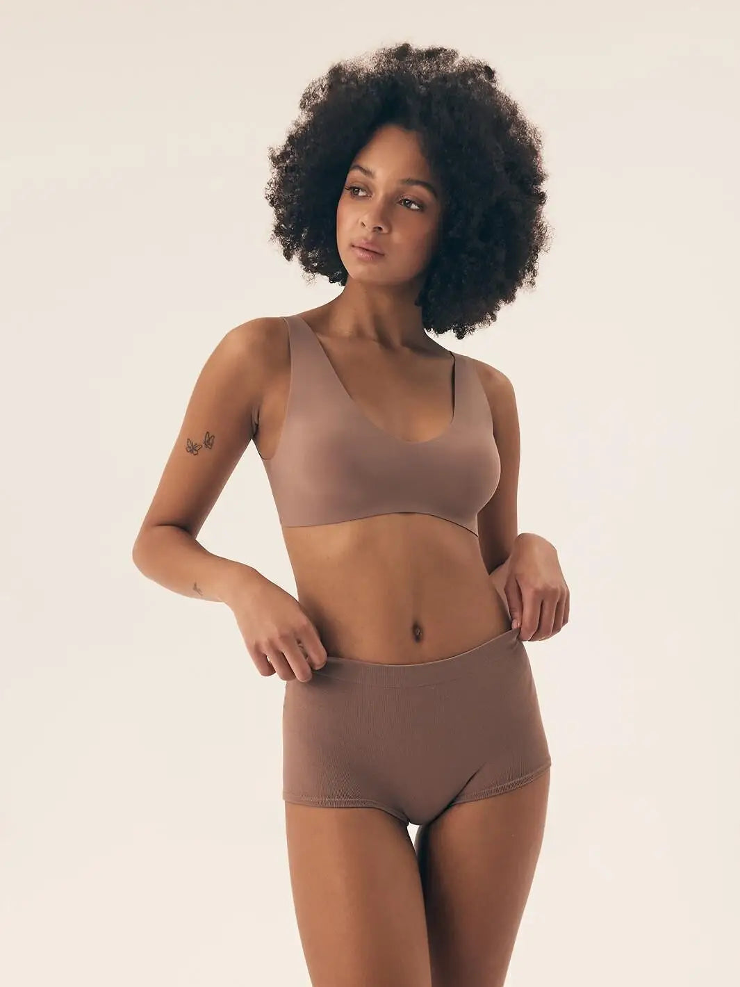 Slip da donna in morbida microfibra a costine - rib - bait