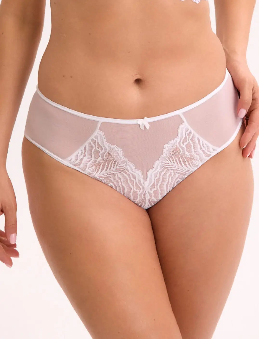 Slip da donna in pizzo - isla jessia - bianco