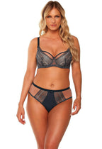 Slip donna in pizzo e tulle - lena