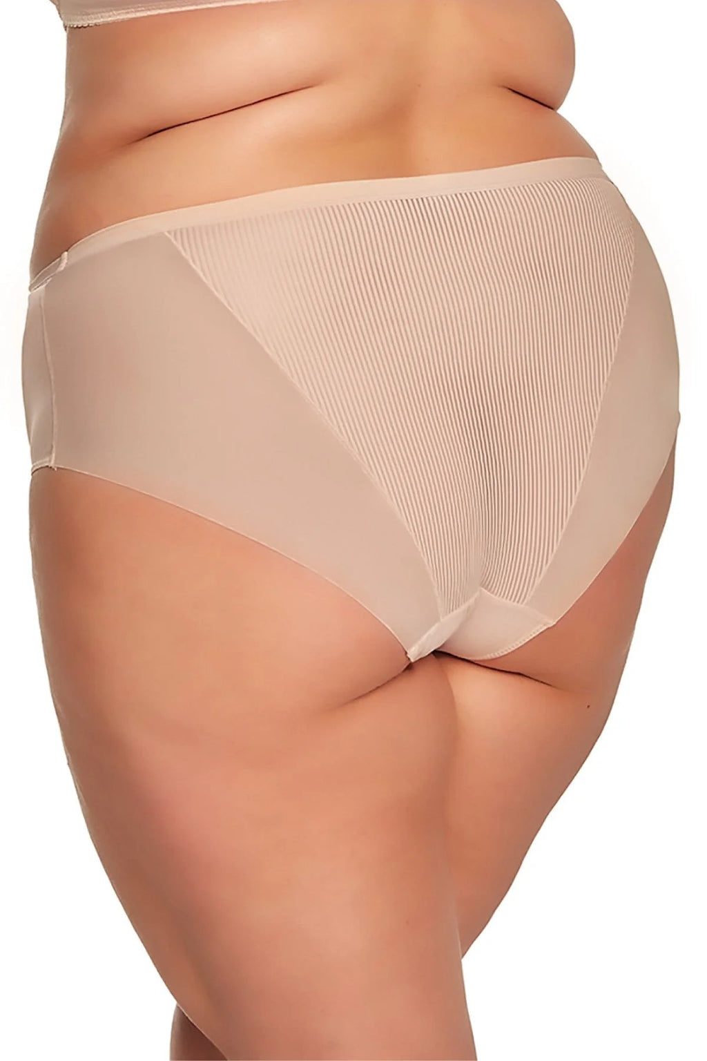 Slip donna ribbed & mesh – texture a costine e dettagli