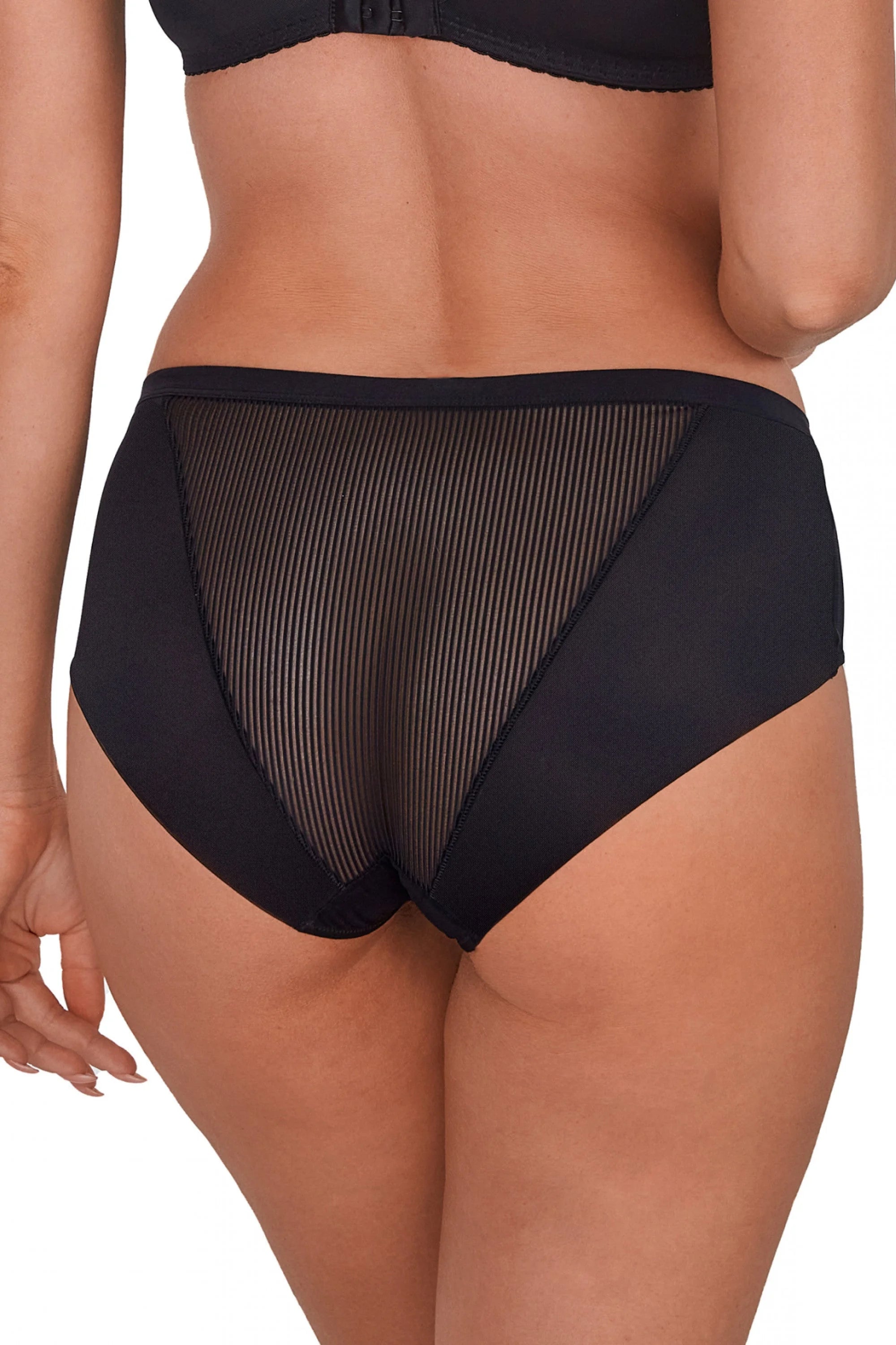 Slip donna ribbed & mesh – texture a costine e dettagli