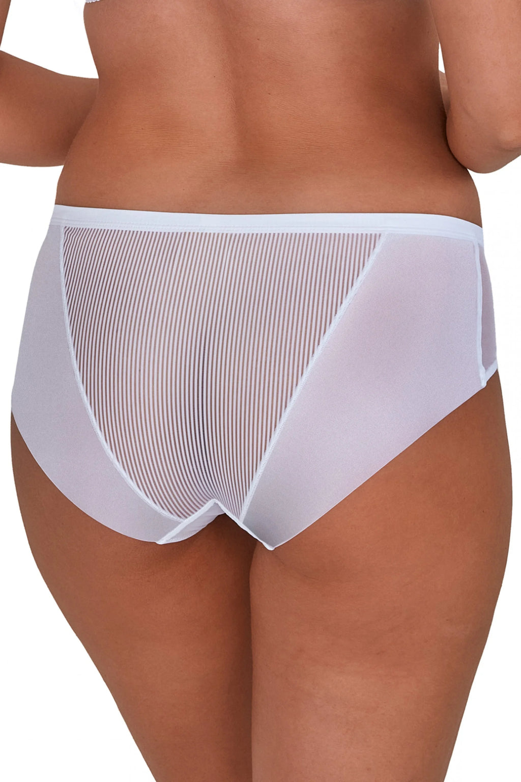 Slip donna ribbed & mesh – texture a costine e dettagli