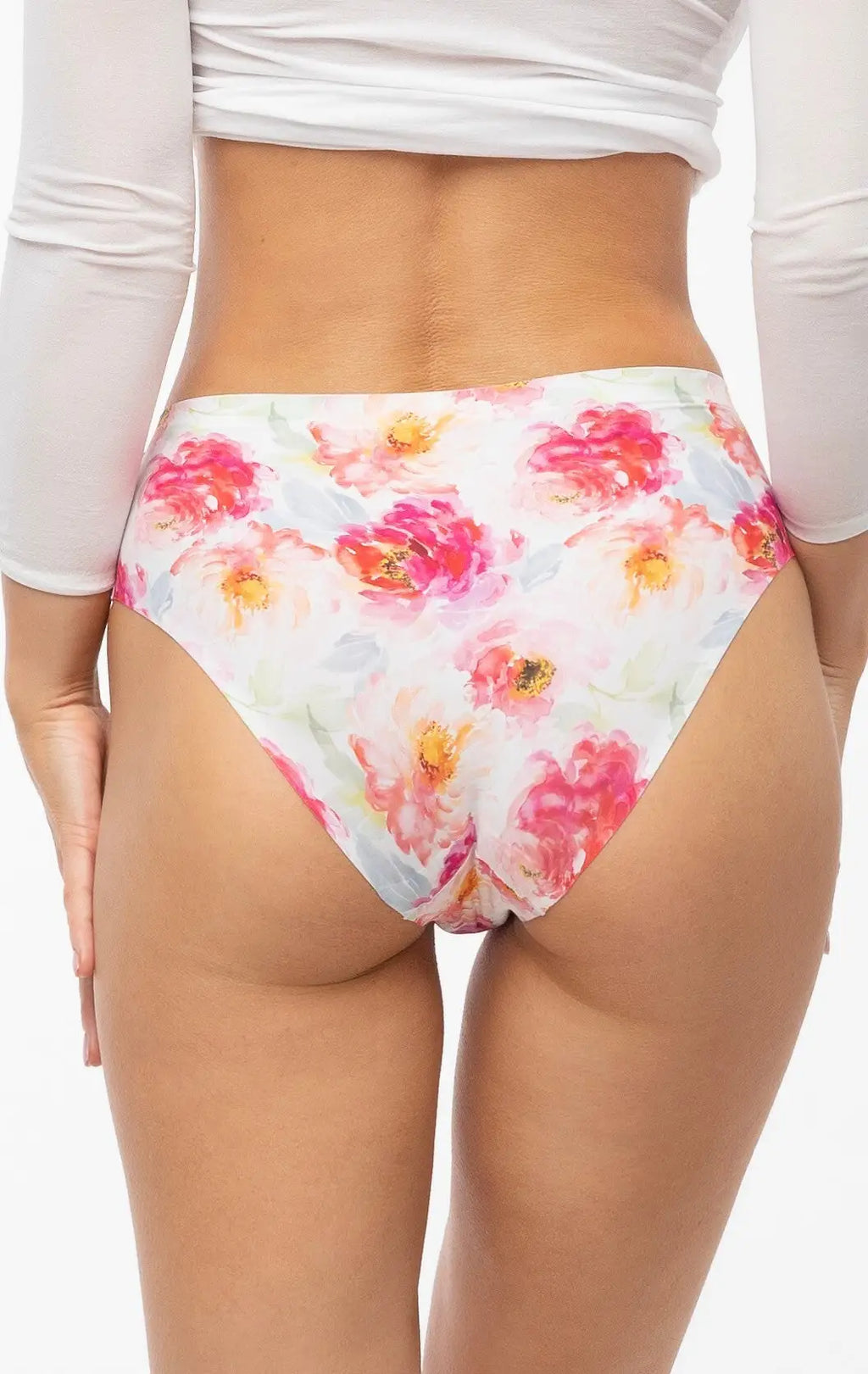 Slip donna senza cuciture - peony simple classic