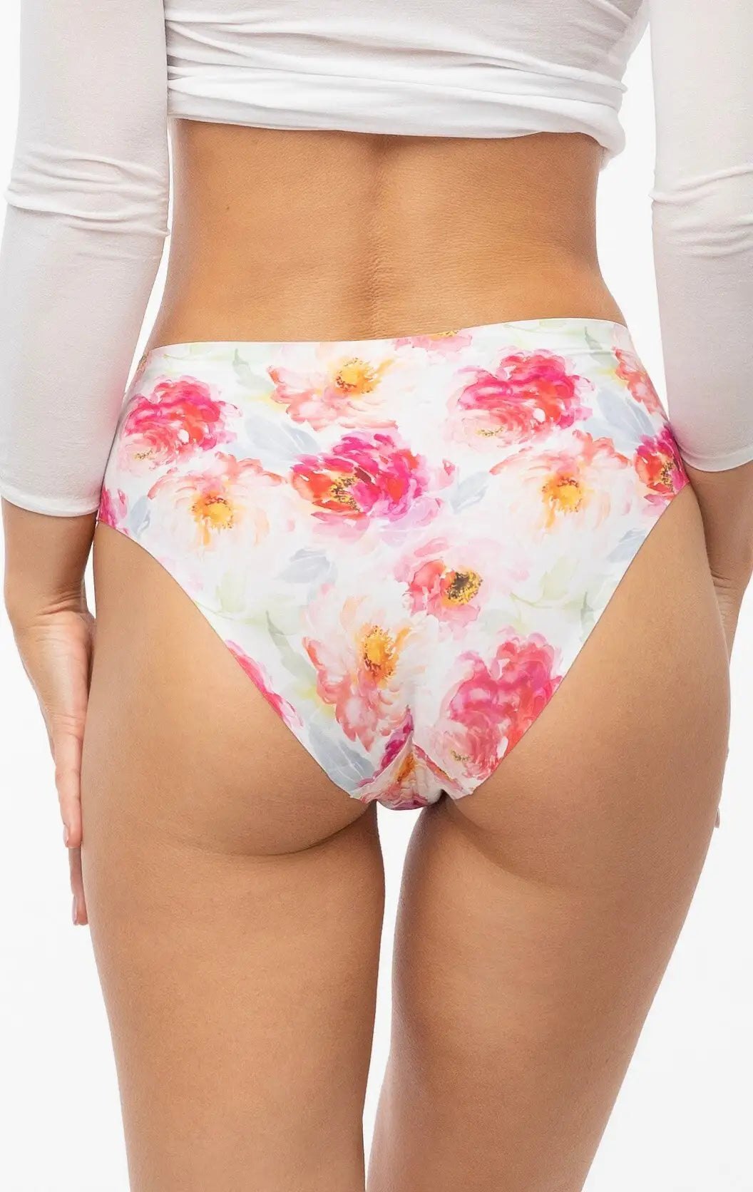 Slip donna senza cuciture - peony simple classic