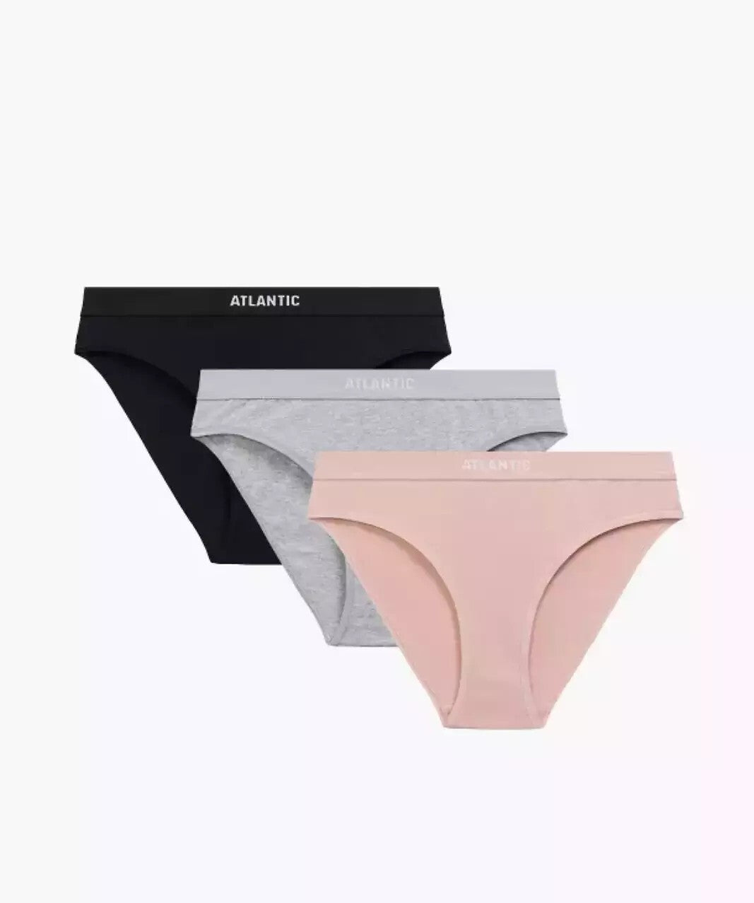 Slip donna sportivo in cotone con elastico - confezione