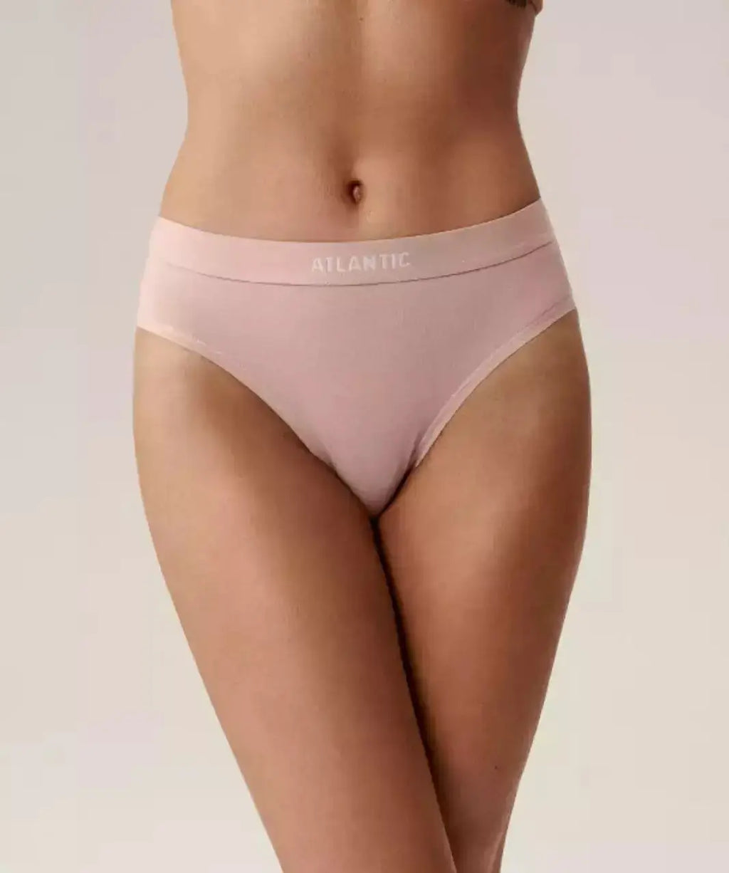 Slip donna sportivo in cotone con elastico - confezione
