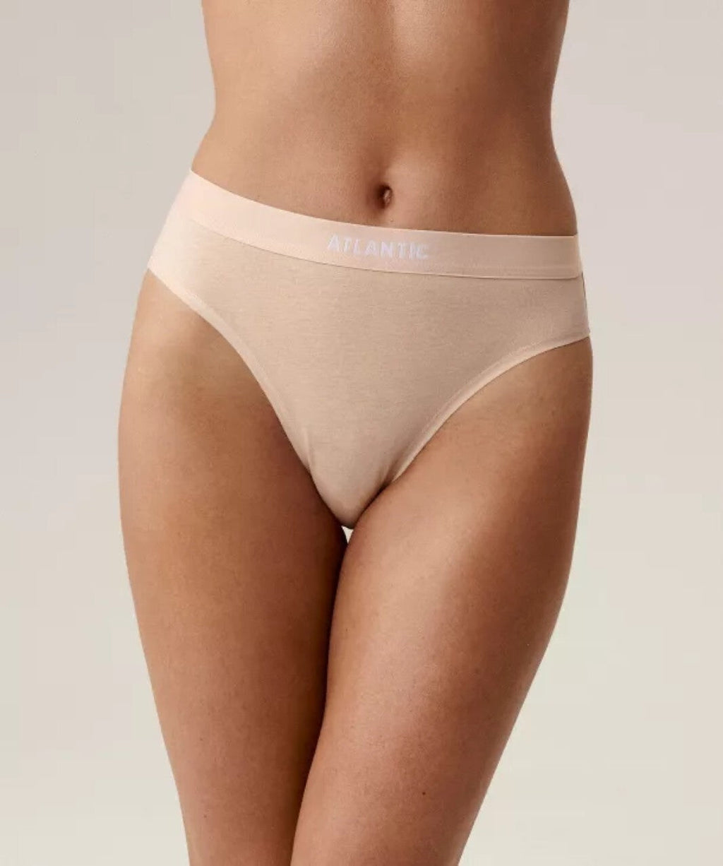 Slip donna sportivo in cotone con elastico - confezione