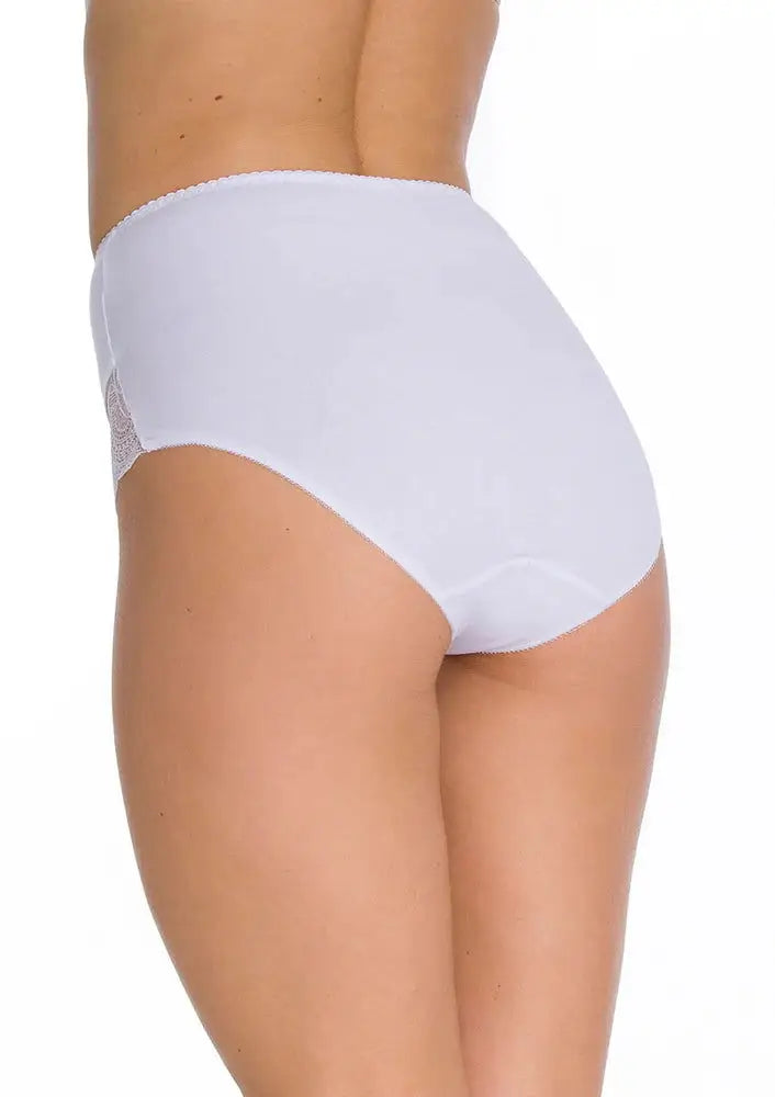 Slip da donna a vita alta in cotone elasticizzato | pack