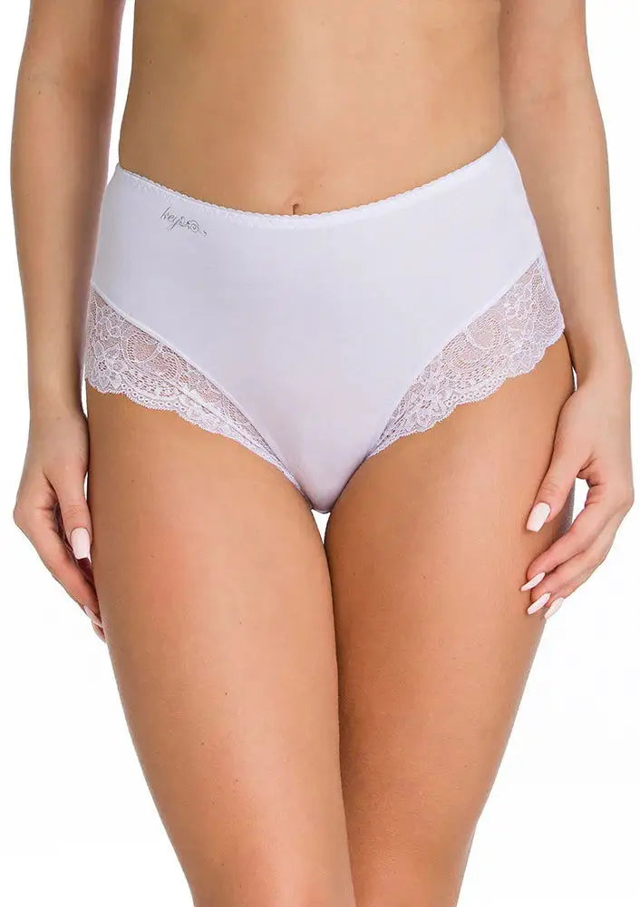 Slip da donna a vita alta in cotone elasticizzato | pack