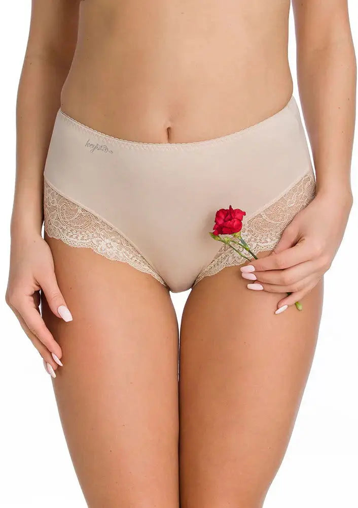 Slip da donna a vita alta in cotone elasticizzato | pack