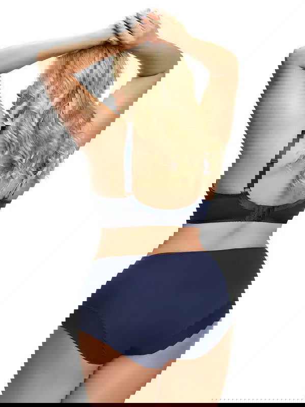 Slip donna vita alta - paradise - blu - k497