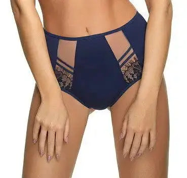 Slip donna vita alta - paradise - blu - k497