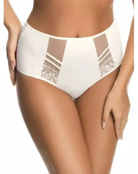 Slip donna vita alta - paradise - ecru - k497