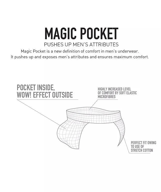 Slip magic pocket tanga – effetto push-up e comfort