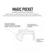 Slip magic pocket tanga – effetto push-up e comfort