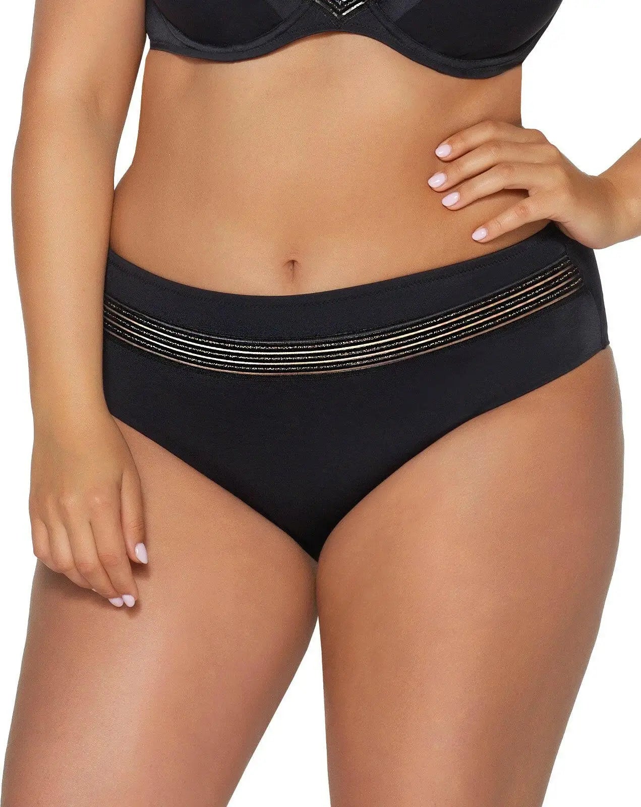 Slip mare in microfibra con lurex - journey - sf 209/12