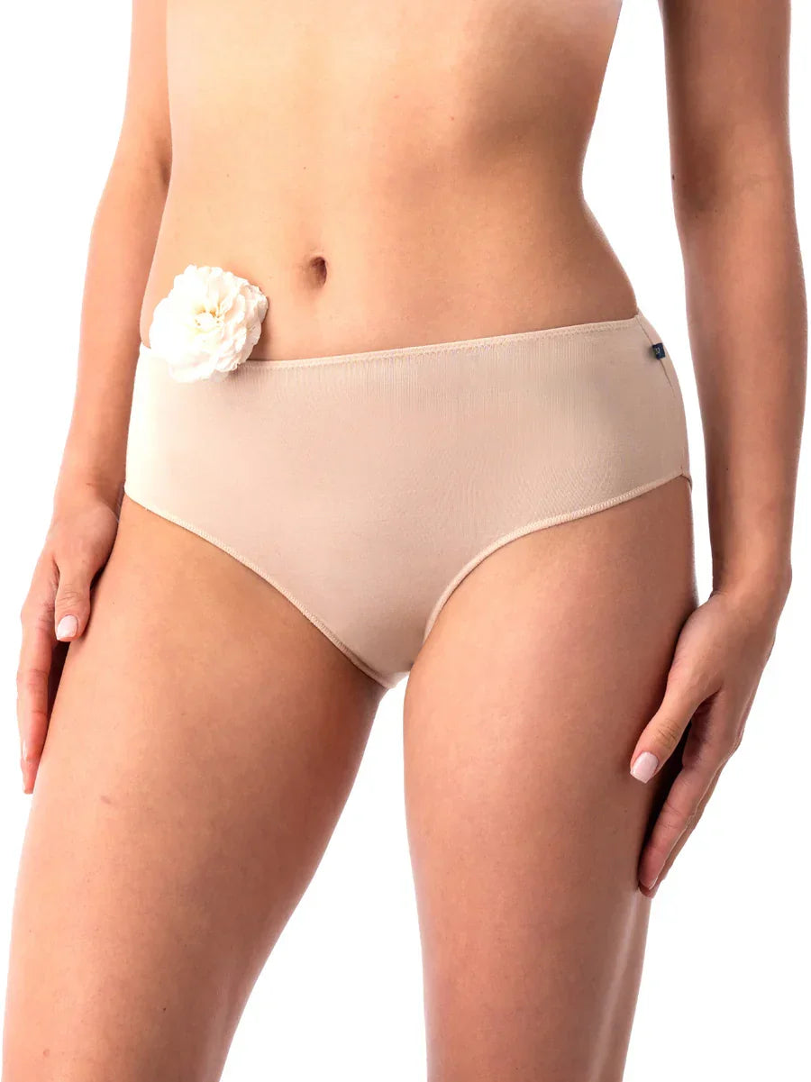 Slip midi bikini in fibra di bambù - pack da 2 pezzi (lpc