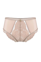 Slip in pizzo - jasmin - cappuccino