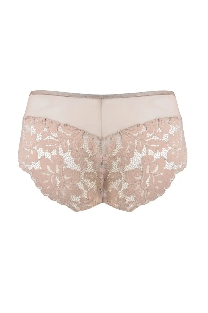 Slip in pizzo - jasmin - cappuccino