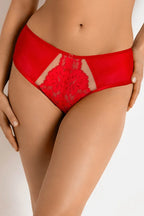 Slip in pizzo - jasmin - rosso