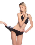 Slip super sottili e leggeri - flexy fit - nero