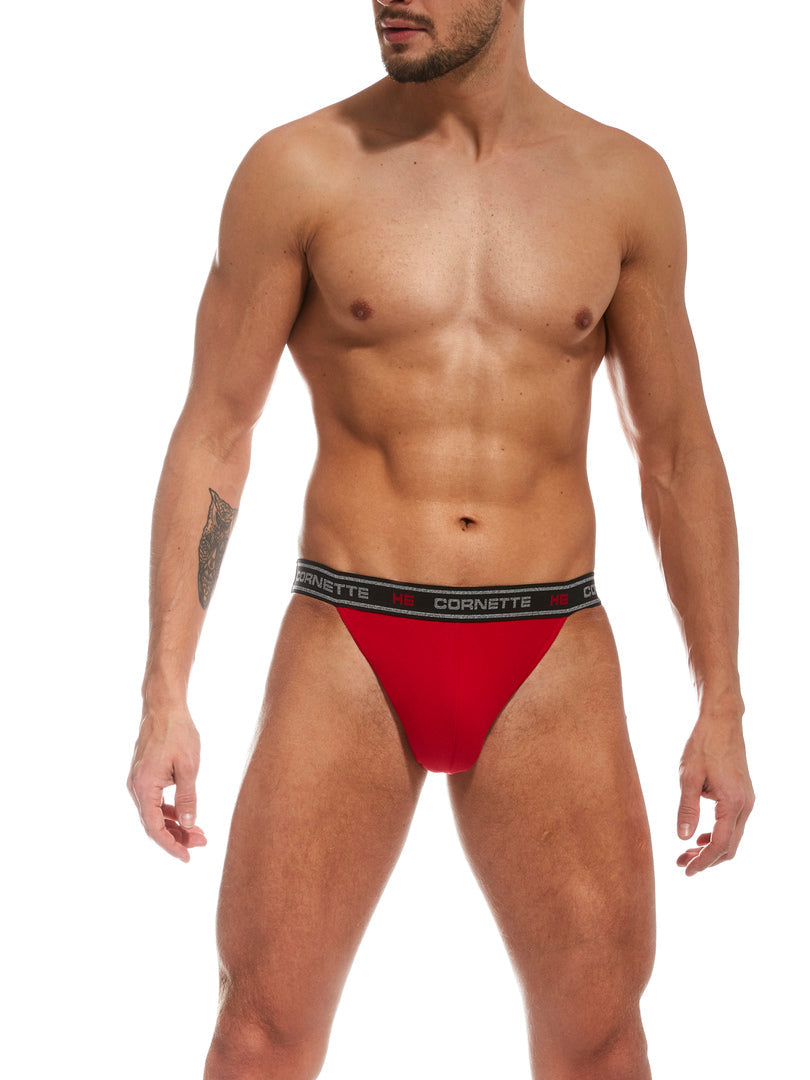 Slip tanga da uomo in cotone elasticizzato - high emotion