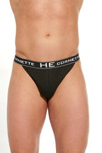 Slip tanga da uomo in cotone elasticizzato - high emotion