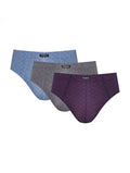 Slip da uomo in 100% cotone - pack 3 pezzi - 1446 k606