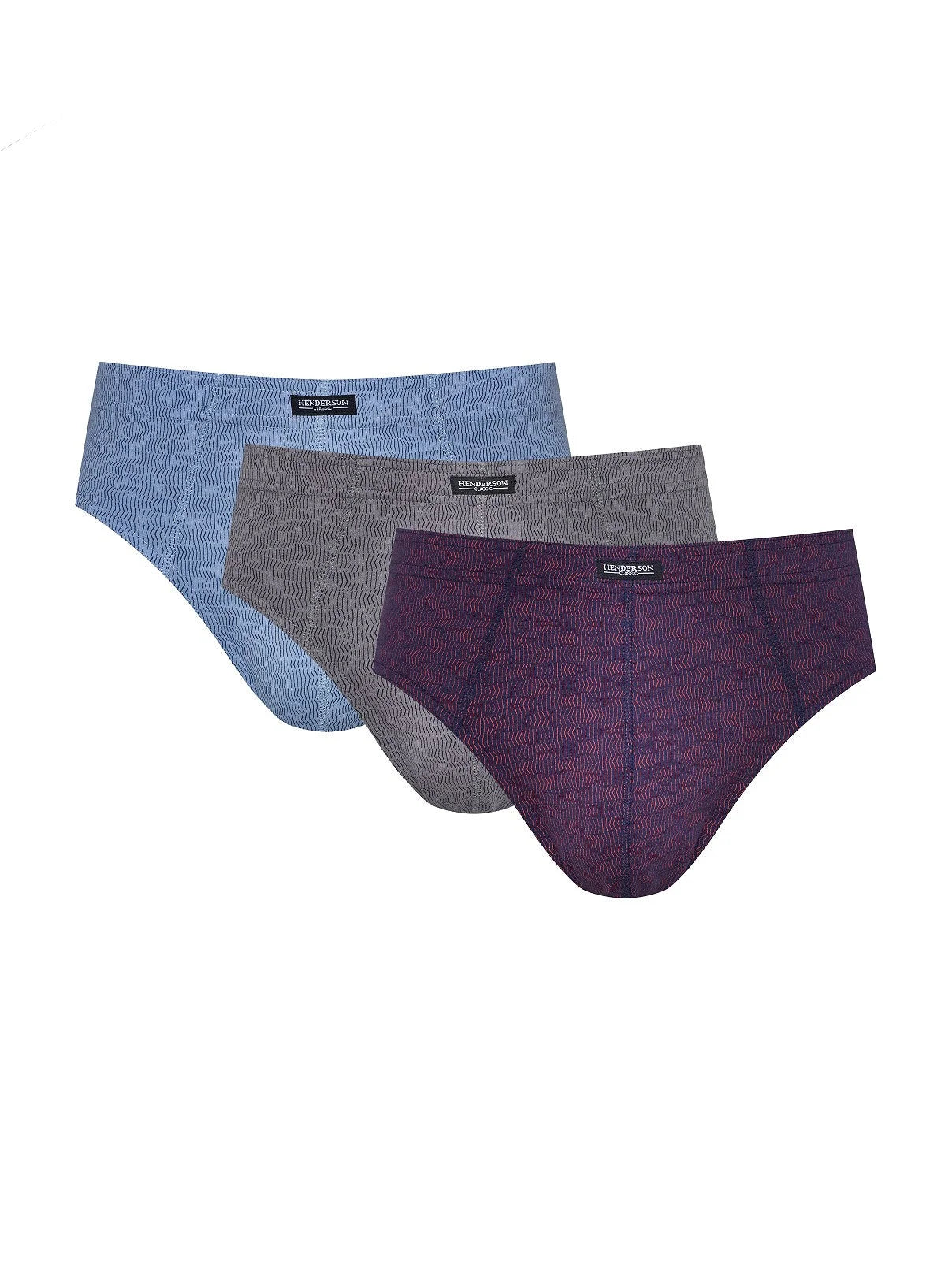 Slip da uomo in 100% cotone - pack 3 pezzi - 1446 k606