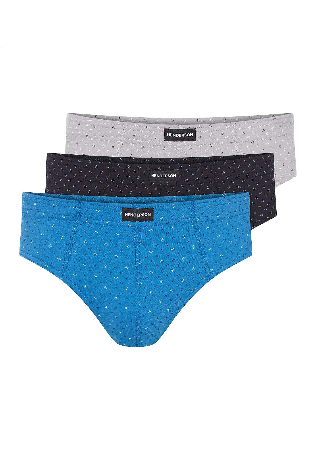 Slip da uomo in 100% cotone - pack 3 pezzi - 1446 k652