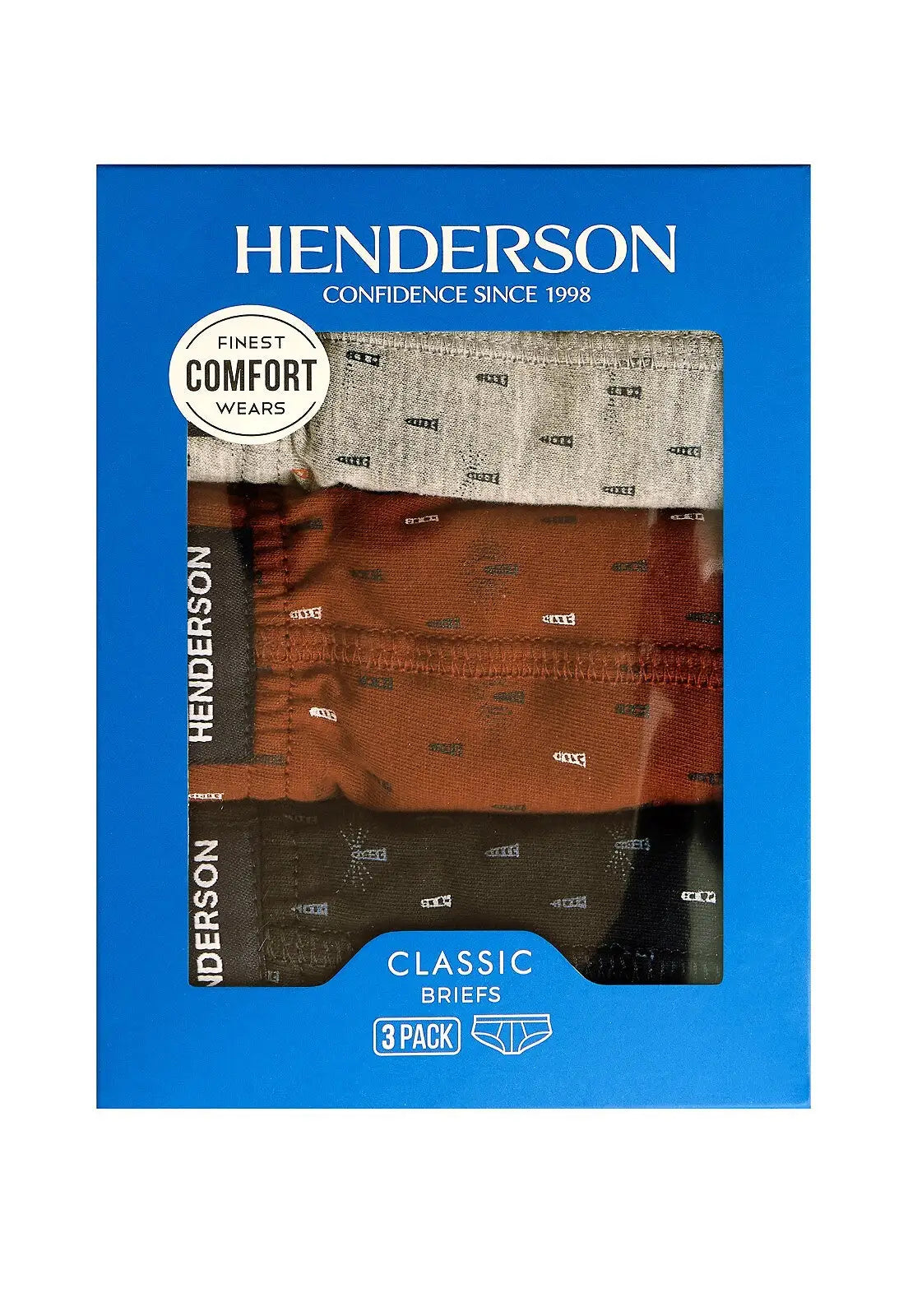 Slip da uomo in 100% cotone - pack 3 pezzi - 1446 k659