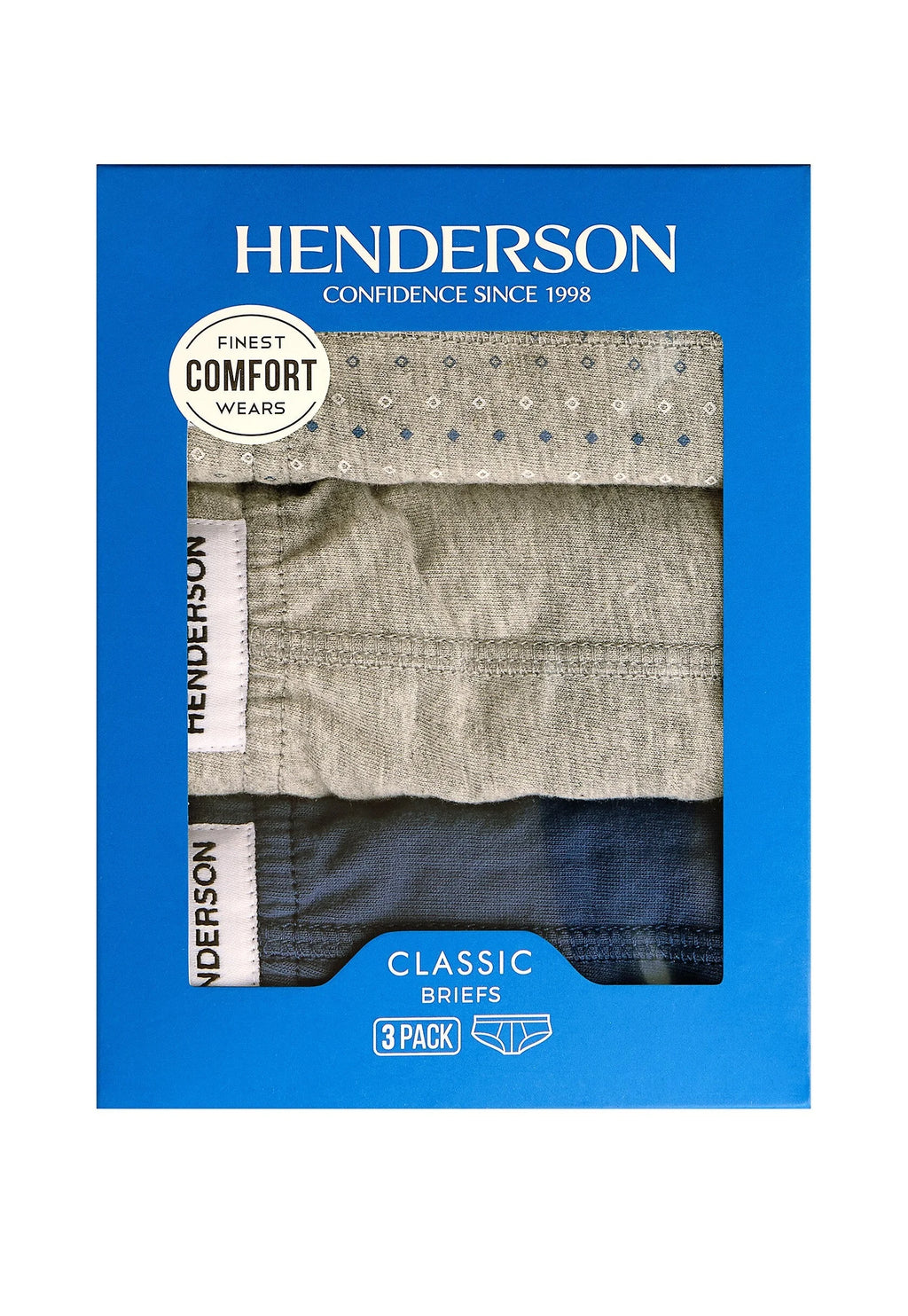 Slip da uomo in 100% cotone - pack 3 pezzi - 1446 k664