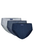 Slip da uomo in 100% cotone - pack 3 pezzi - 1446 k697