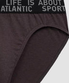 Slip uomo atlantic in cotone elasticizzato – pack da 3