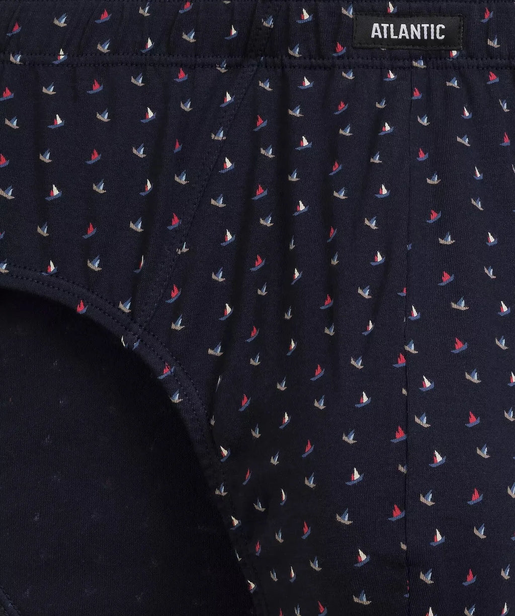 Slip uomo classici atlantic – set da 3 pezzi in cotone