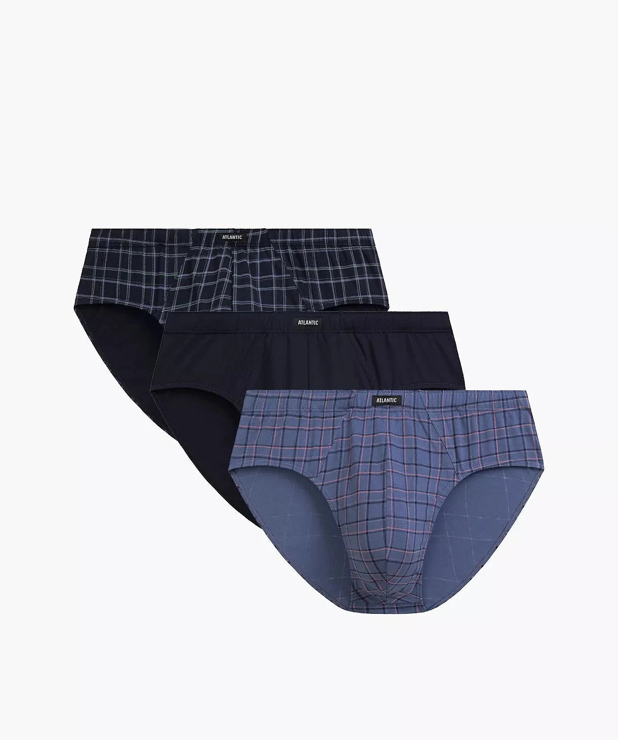 Slip uomo classici atlantic – set da 3 pezzi in cotone