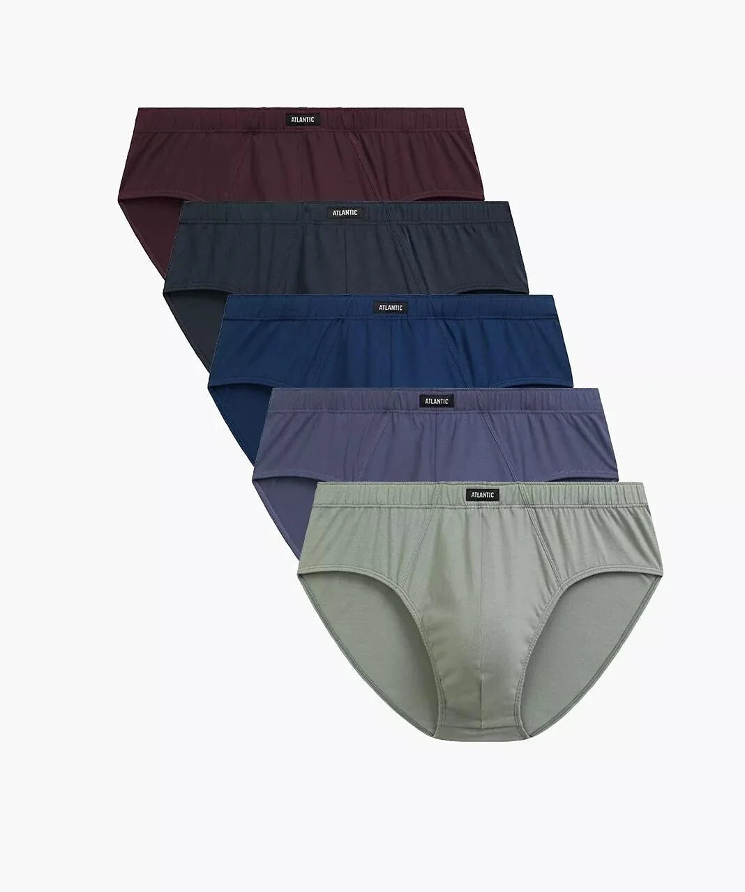 Slip uomo classici atlantic – set settimanale da 5 pezzi