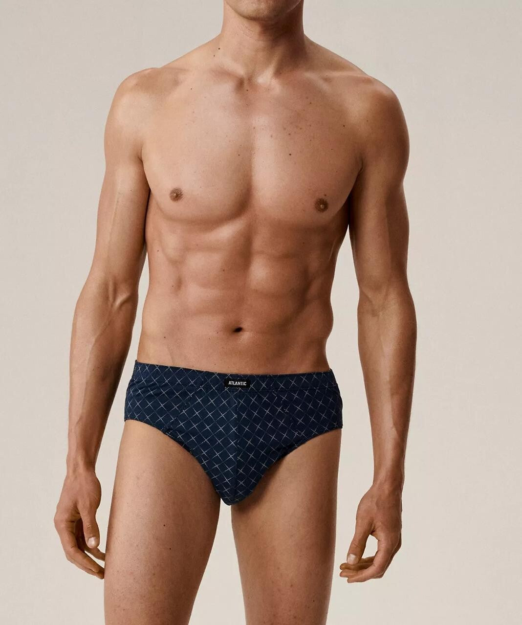 Slip uomo a fianco largo in cotone - confezione da 3 pezzi