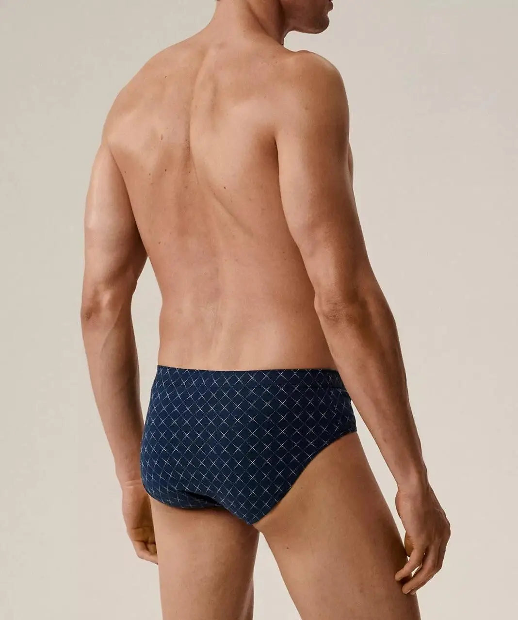 Slip uomo a fianco largo in cotone - confezione da 3 pezzi