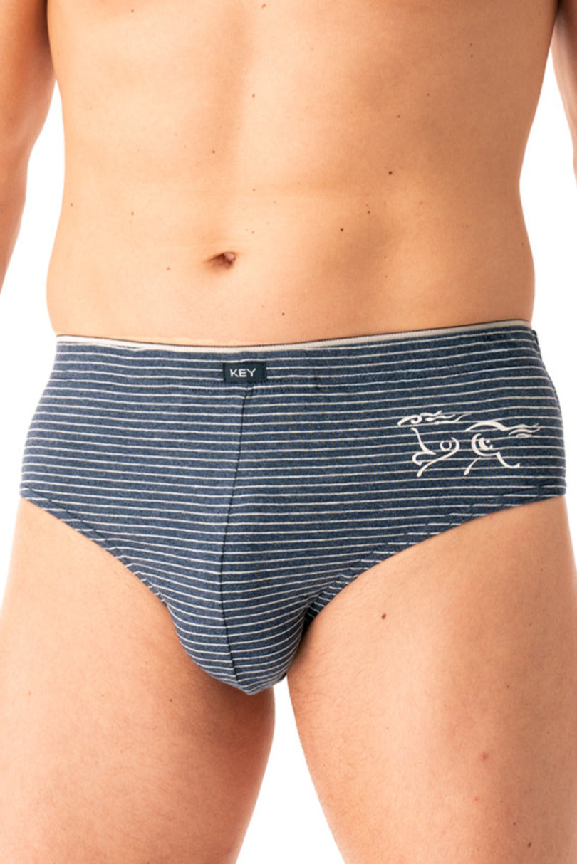 Slip uomo in cotone elasticizzato pack da 2 pezzi horse mpp