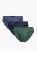 Slip uomo – set da 3 pezzi in cotone elasticizzato