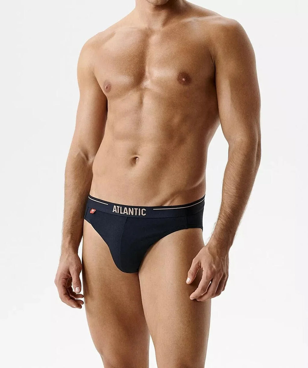 Slip uomo sportivi atlantic – set da 5 pezzi in cotone
