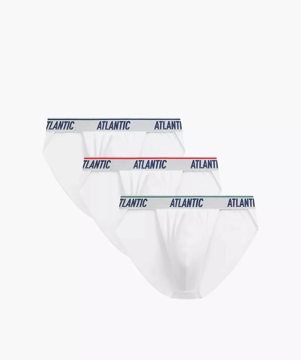 Slip uomo tanga – set da 3 pezzi in cotone elasticizzato