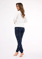 Snowy day | pigiama da donna in cotone con pantaloni