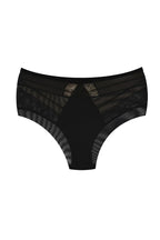 Spider | slip a vita alta in pizzo e microfibra - 19252