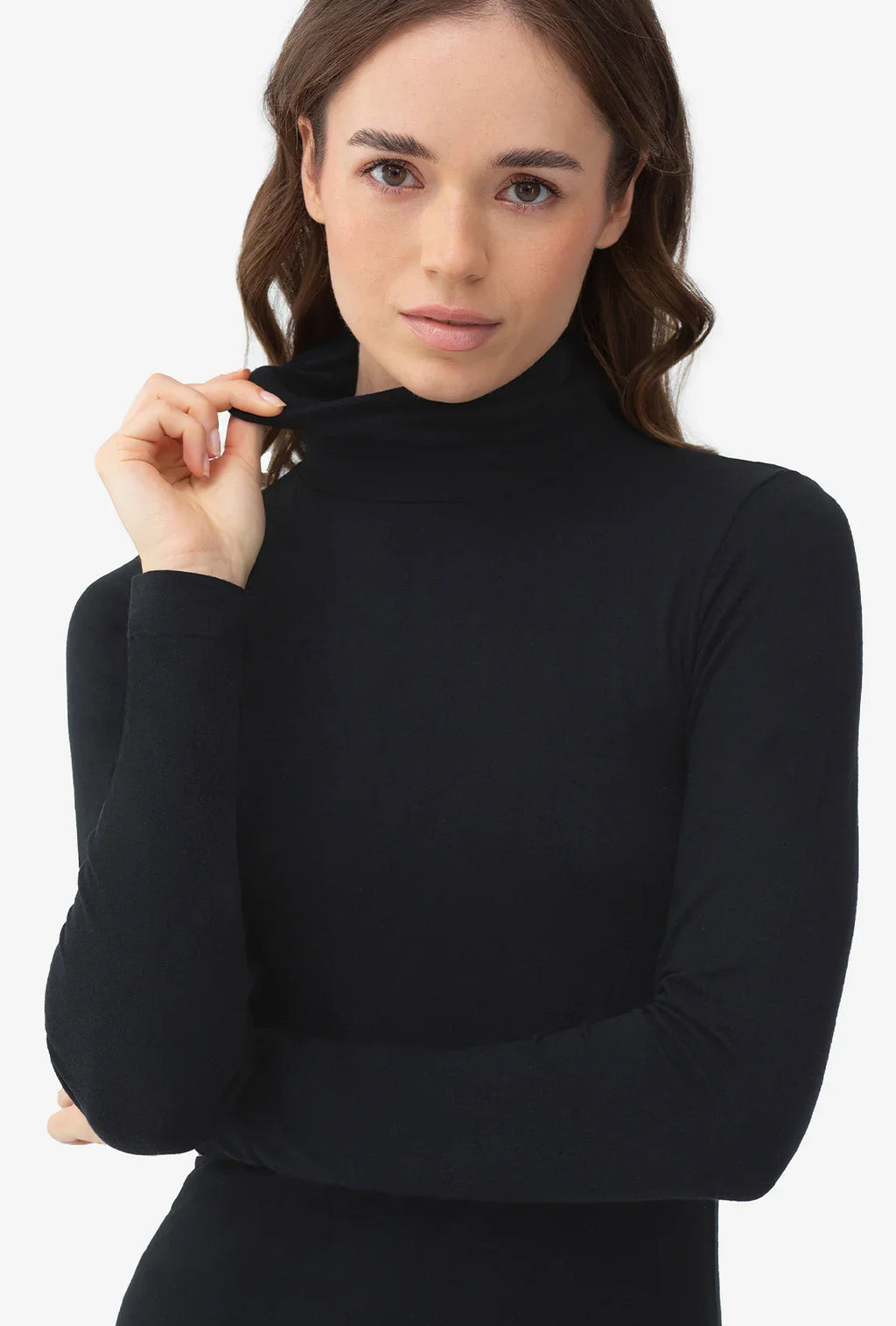 T-shirt collo alto termica da donna | keep hot